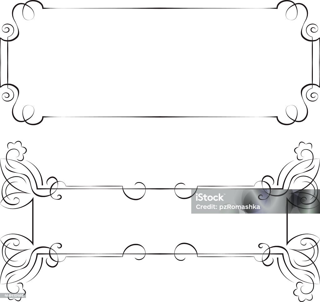 Set Frame Design Set Vector Frames For Design Stock Illustration - Download Image Now ...