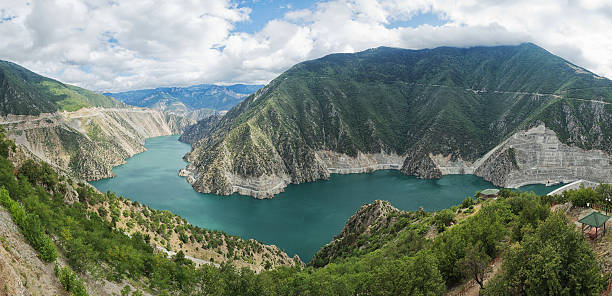 istock Coruh River and Deriner Dam, Turkey 468411415