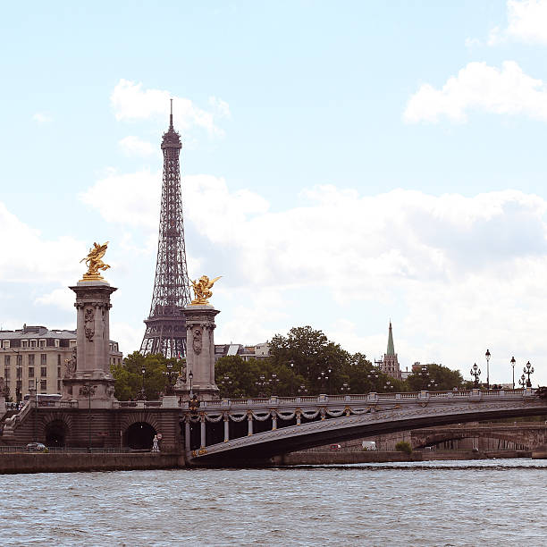 istock Alexander 3 bridge in Paris. France 468417204