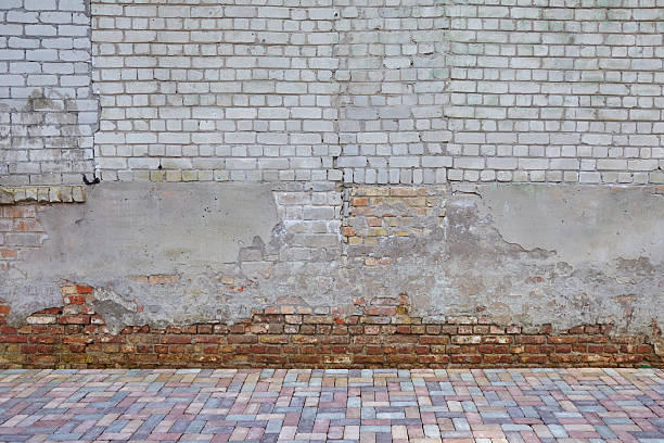 istock The wall of the old red brick 468417562