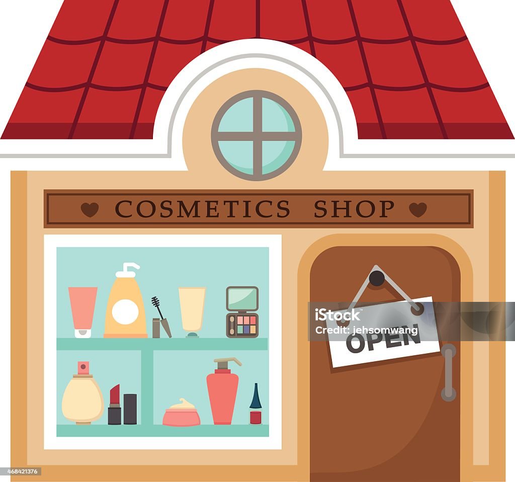 Makeup Store Image Vector Cosmetics Stores Vector Stock Illustration - Download Image Now - 2015 ...