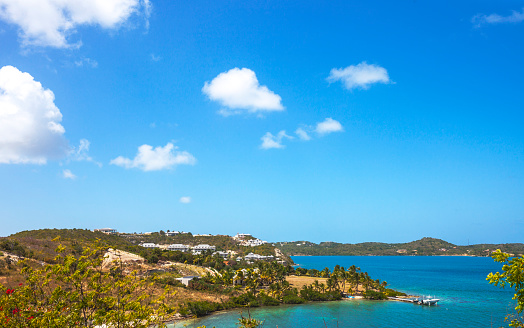 Caribbean view.