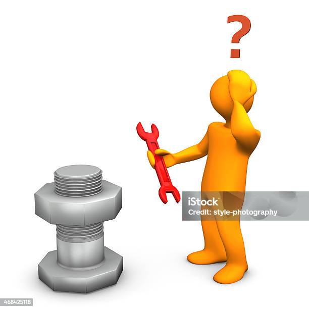 Wrong Tool Stock Photo - Download Image Now - Bolt - Fastener, Screw, 2015