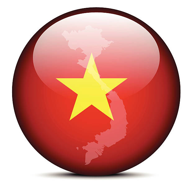 socialist republic of vietnam - flag religious icon vietnam symbol stock illustrations