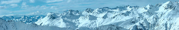istock Silvretta Alps winter view (Austria). Panorama. 468429128