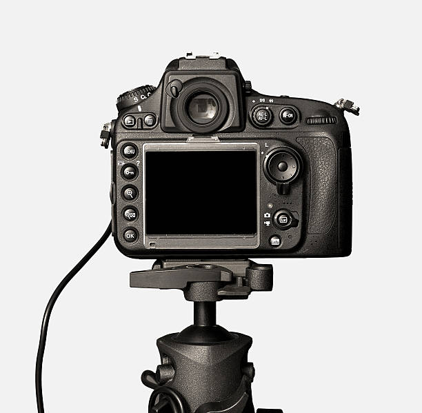 istock Closeup view of digital camera 468430019