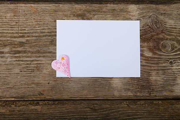 istock Heart  and greeting card 468434524