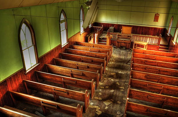 istock Abandoned Desert Church 468437495