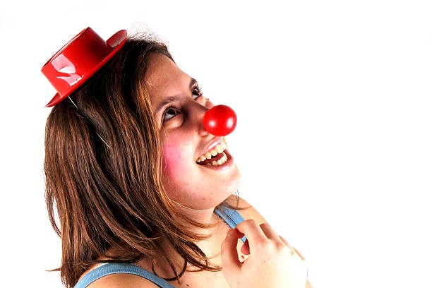 istock Clown girl 468440802