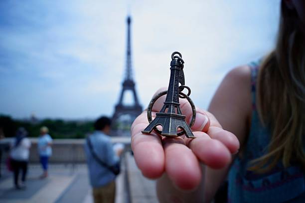 mini Eiffel 6 stock photo