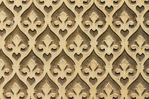 istock Moorish floral wall decoration, Spain 468442403