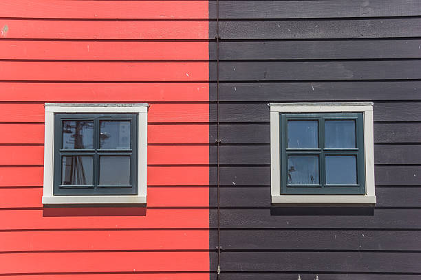 istock Windows of colorful houses 468443383