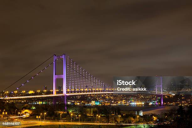 Ponte Sul Bosforo - Fotografie stock e altre immagini di Ambientazione esterna - Ambientazione esterna, Architettura, Asia
