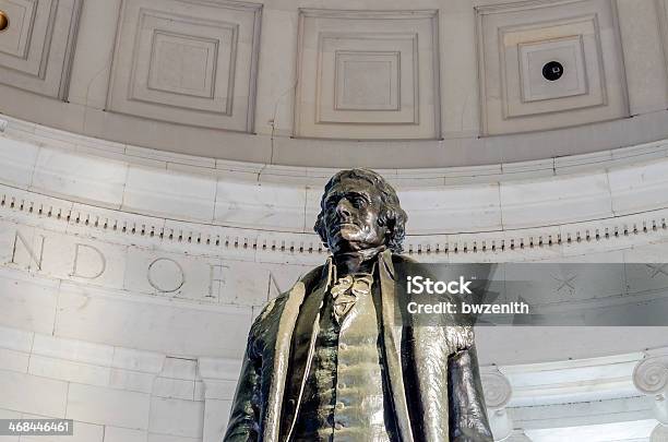 Jefferson Memorial A Washington Dc - Fotografie stock e altre immagini di Thomas Jefferson - Thomas Jefferson, Statua, Jefferson Memorial