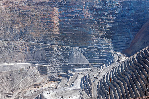 istock Open Pit Copper Mine in Utah, USA 468446770