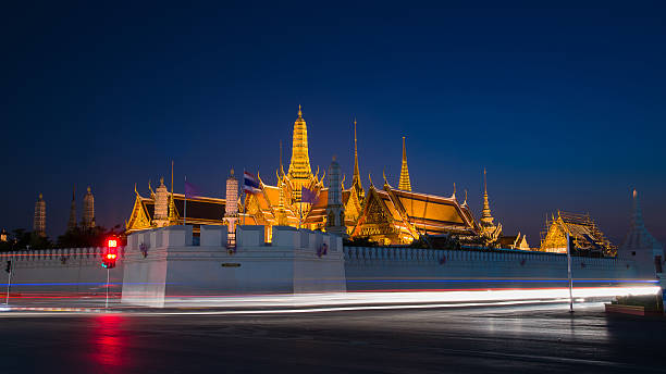 왓 프라깨오 (wat phar kaew) - bangkok thailand rickshaw grand palace 뉴스 사진 이미지