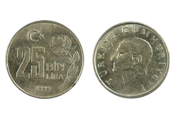 istock Turkey coin Lira isolated 468448714