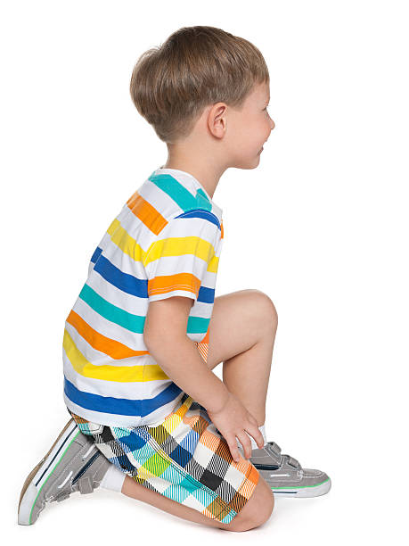 istock Profile portrait of a little boy 468451641