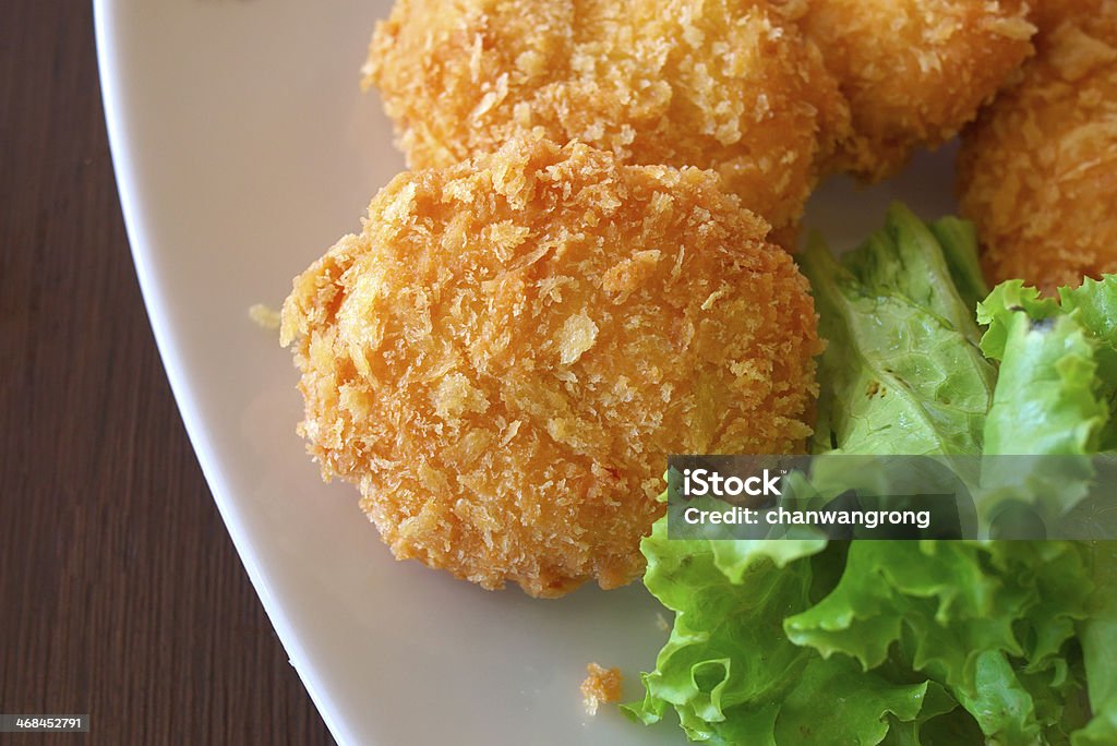 deep-fried shrimp cakes deep-fried shrimp cakes, traditional thai food Crunchy Stock Photo