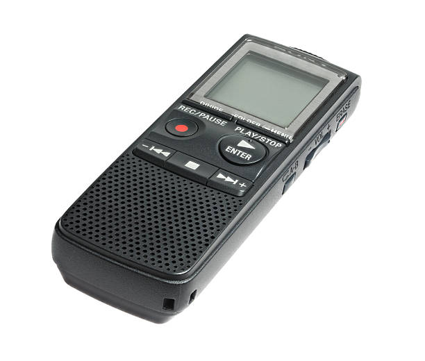istock Buttons of digital dictaphone 468454233