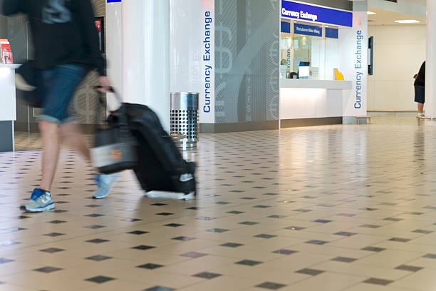 istock Currency Exchange Place at Airport 468455341