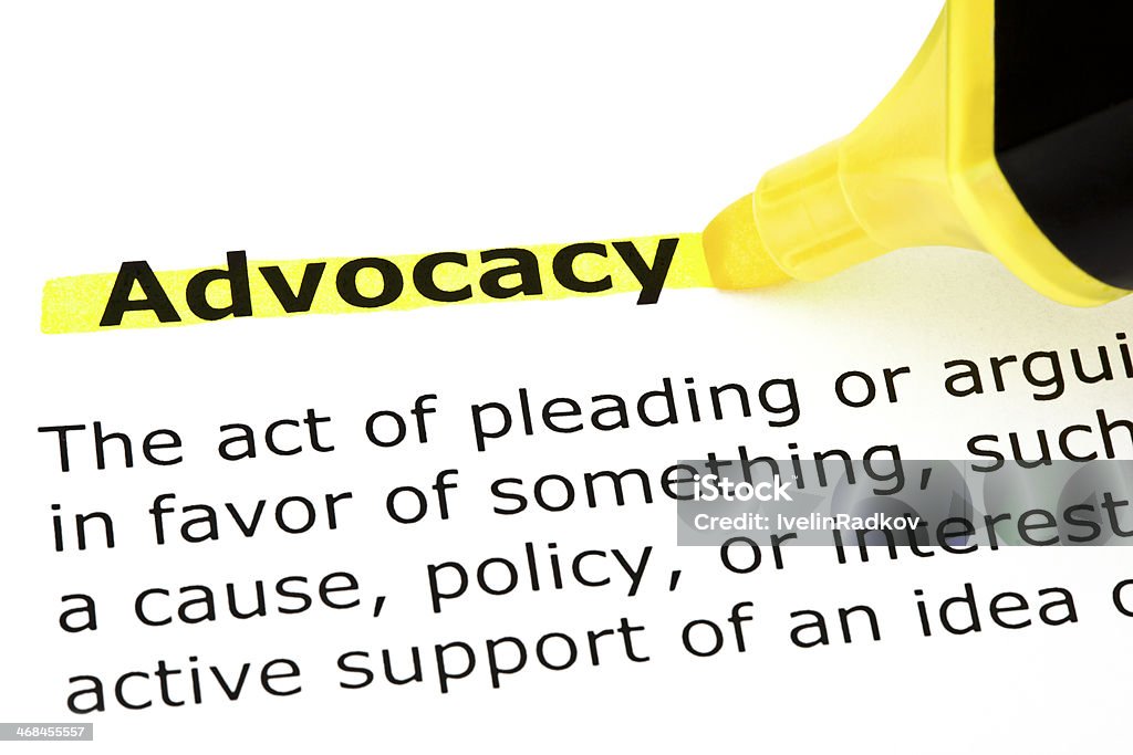 Advocacy Definition - Lizenzfrei Mithilfe Stock-Foto