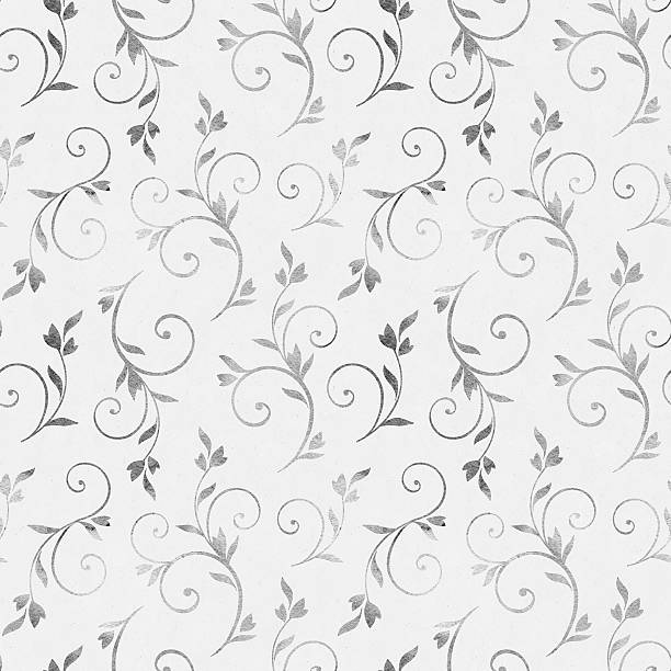 vintage elegante nahtlose muster - seamless effortless retro revival backgrounds stock-grafiken, -clipart, -cartoons und -symbole