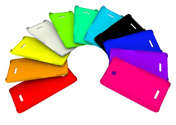 istock Colorful covers for your phone 468458948