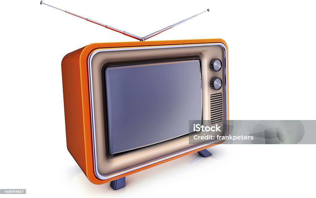 - Fernseher - Lizenzfrei Altertümlich Stock-Foto