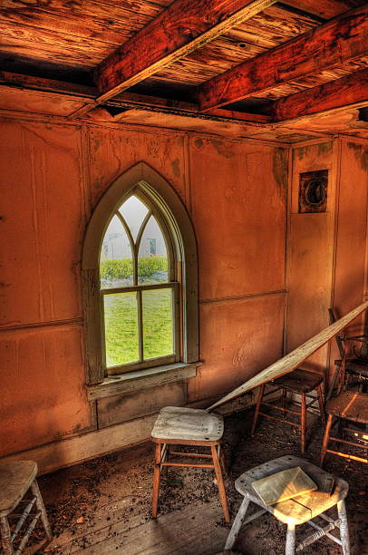 istock Abandoned Desert Church 468461785