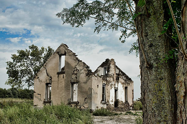 Rural Kansas near the towns of Lindsborg and Salina, an old abandoned house sits in the middle of nowhere.