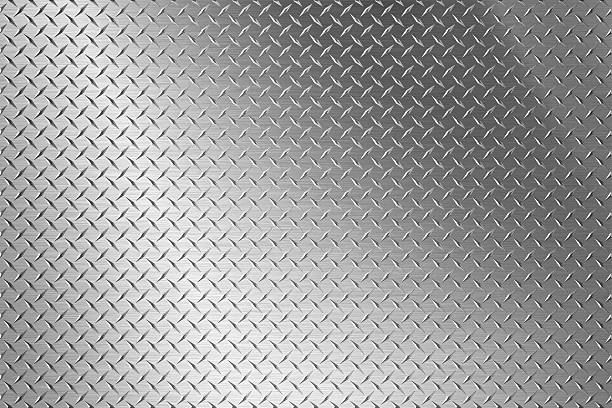 background of metal diamond plate background of metal diamond plate diamond plate stock pictures, royalty-free photos & images