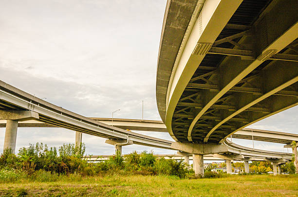 istock elevated highway road and pillars 468465836