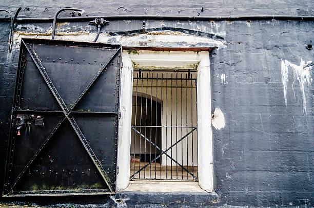 istock old fort or warehouse door 468465882