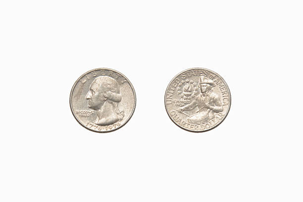istock Both sides of an old US half dollar 468466742