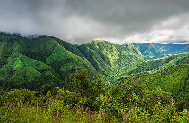 istock Storm clouds over Khasi Hills, Cherrapunjee, Meghalaya, India. 468468963
