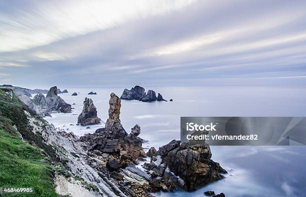 Coast With Rocks Stock Photo - Download Image Now - Beach, Breaking Wave, Cliff