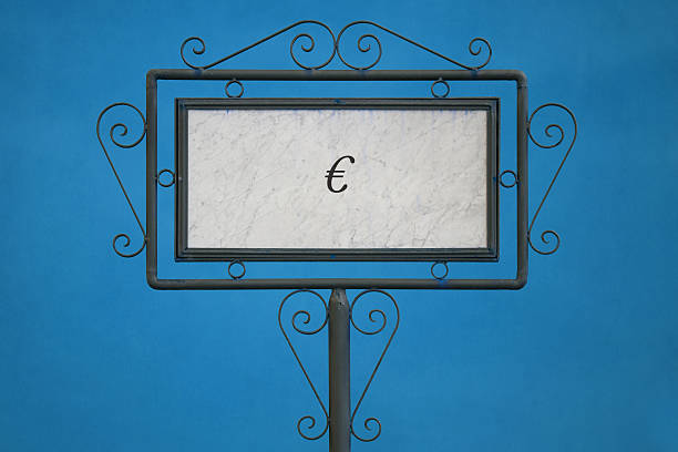 istock Euro Symbol On a Signboard 468469986