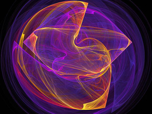 istock Digital Fractal on Black 468470432