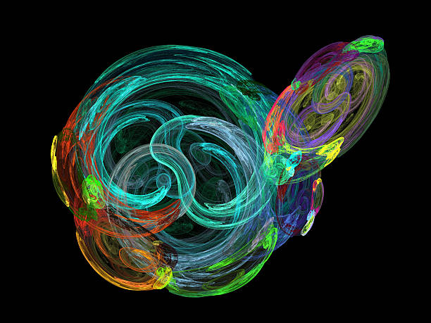 istock Digital Fractal on Black 468470474