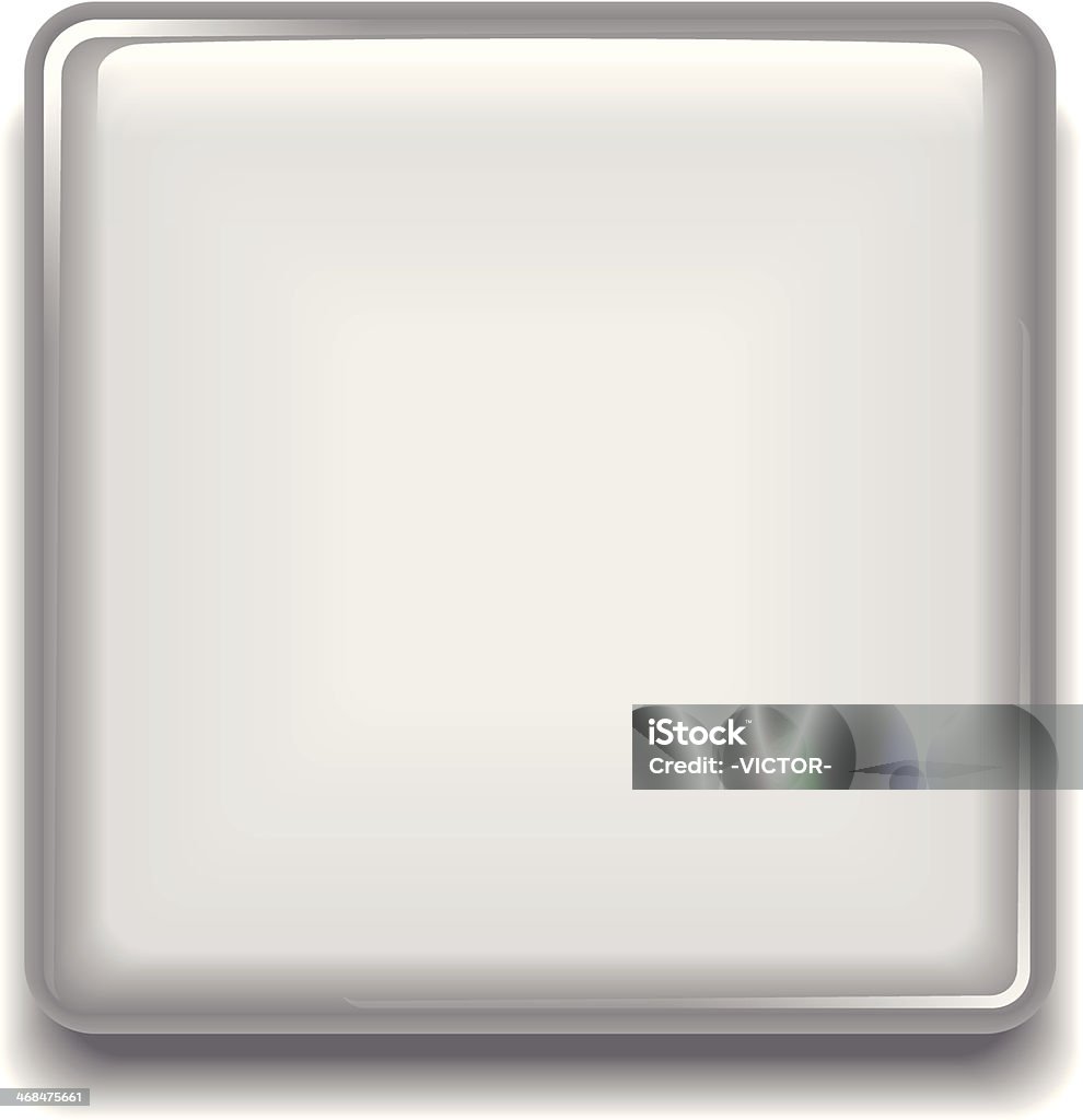 Single Badge (rounded square) Campaign Button stock vector