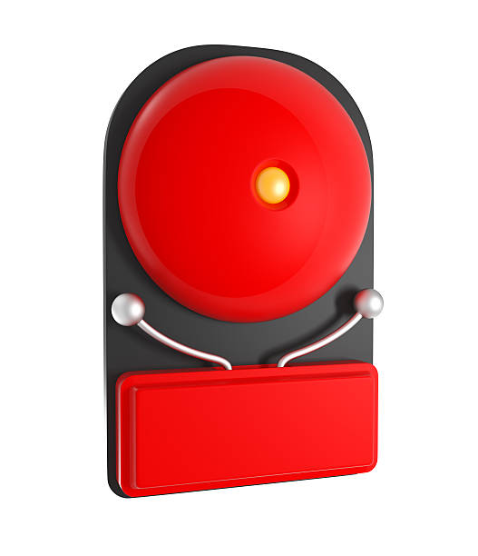 istock Design Pattern of Red Fire Alarm isolated on white 468476423