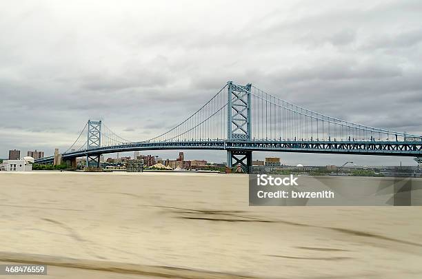 Ponte De Benjamin Franklin Filadélfia - Fotografias de stock e mais imagens de Delaware - Delaware, Pensilvânia, Ao Ar Livre