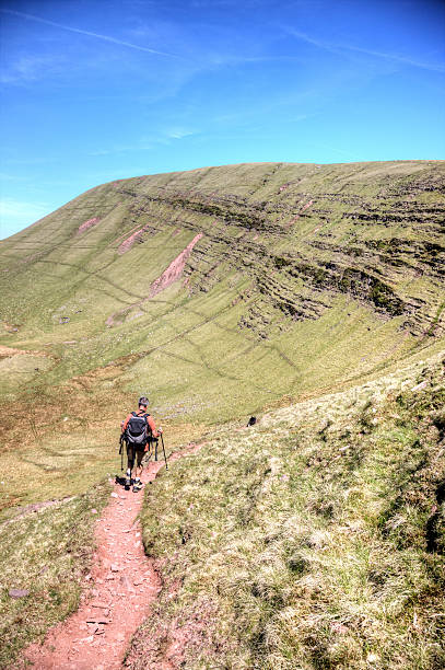 istock Mature man hiking in Wales 468476977