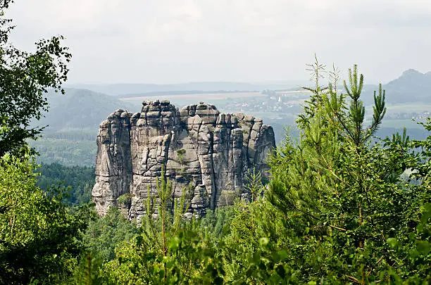 View of the summit of Falkenstein