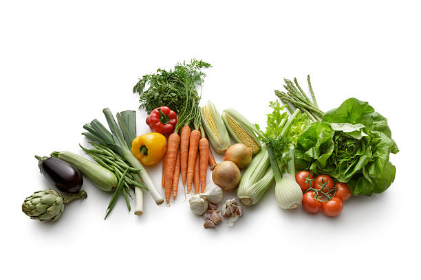 istock Vegetables: Variety Of Vegetables Isolated on White Background 468479980