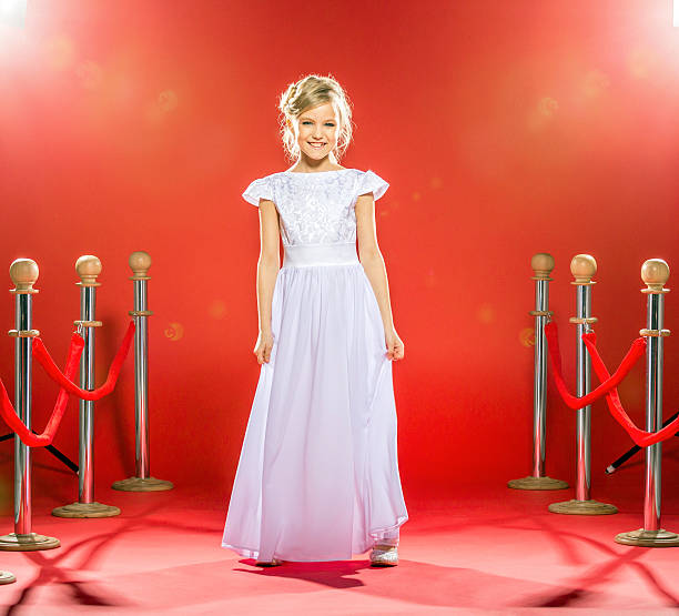 istock Little Celebrity On Red Carpet 468482936