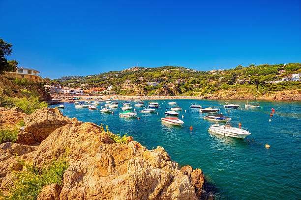 istock Summer at the Costa Brava - Sa Riera Beach, Begur 468483352