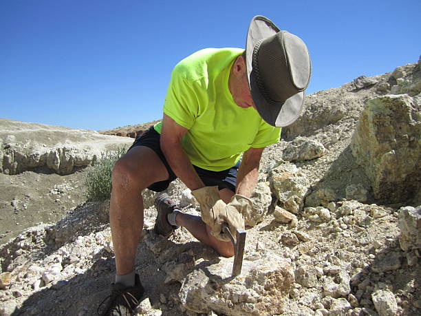 istock Rock hounding or prospecting in Utah 468484568