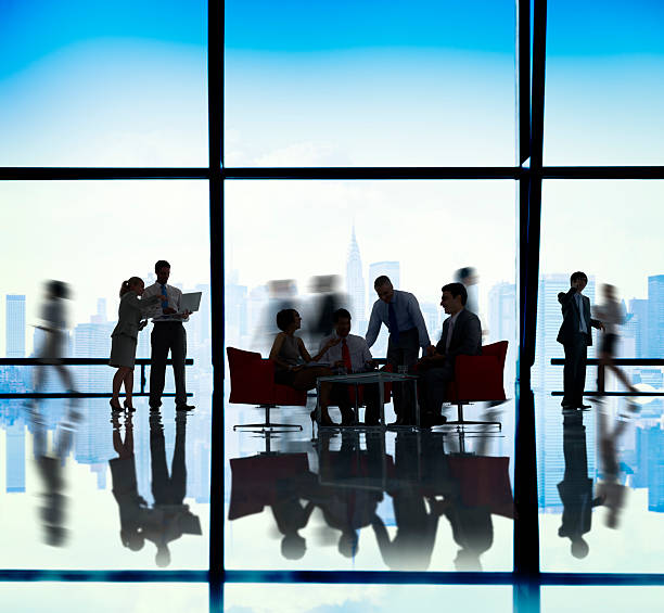 istock Business People Talking Conference Meeting Room Concept 468488100